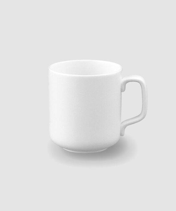 MATTE AND SHINY MUG WHITE