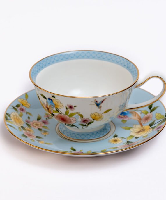 Narumi Ramage Tea/Coffee Cup & Saucer Set of 2 piece