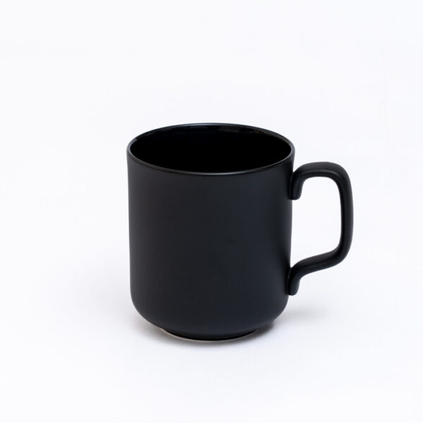 Narumi Matte and Shiny MUG - Black - Image 2
