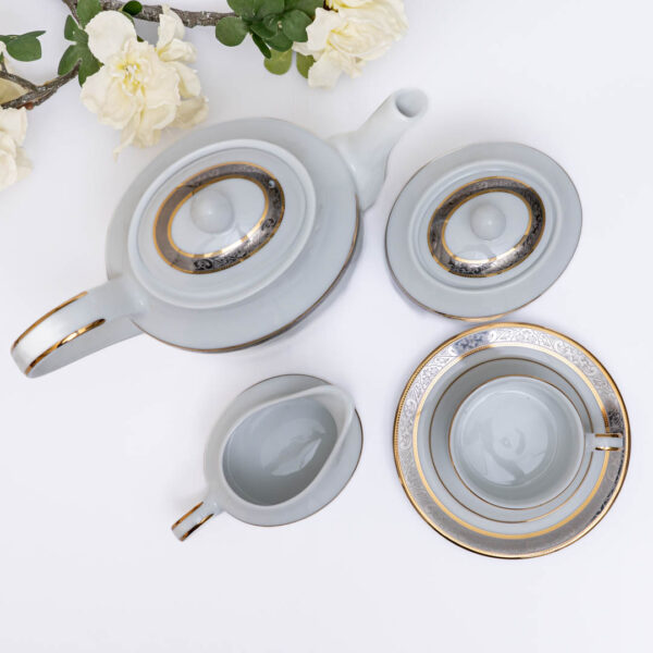 Dankotuwa Golden Platinum 17  pcs tea Set - Image 2