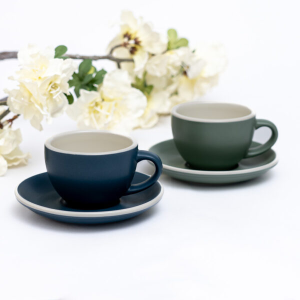 Hapita Green Cup and Saucer - Image 4