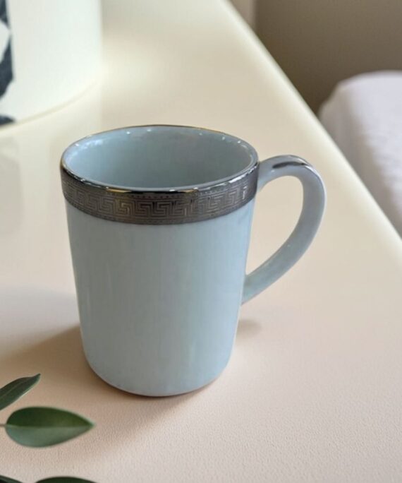 Dankotuwa Greek Key Platinum MUG
