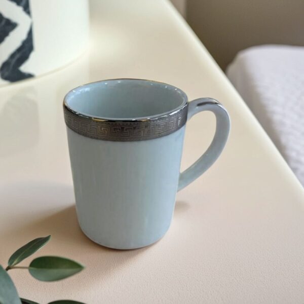 Dankotuwa Greek Key Platinum MUG