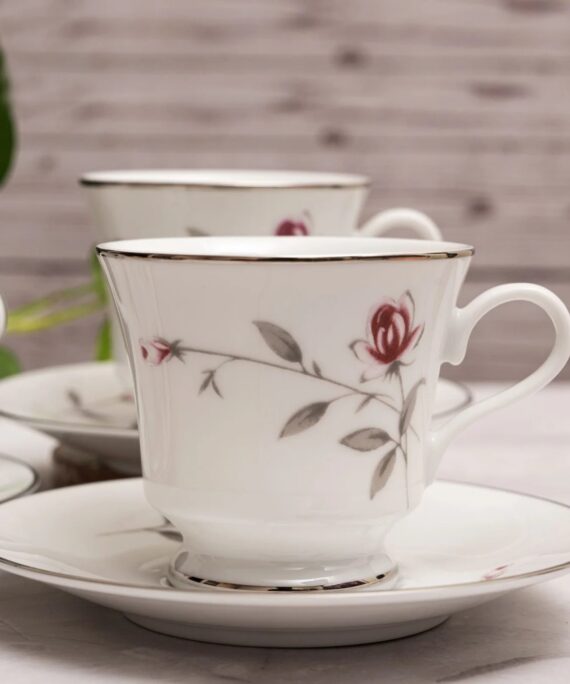 Dankotuwa Lasting Rose 12 pc Tea Set