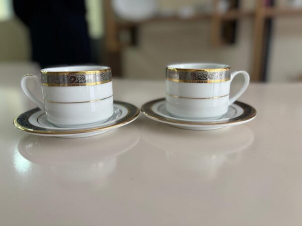 Golden Platinum tea Set