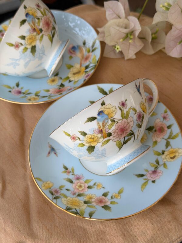 Narumi Ramage Tea Cup & Saucer Set of 12 piece | Shokki Decor