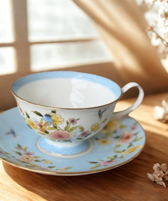 Narumi Ramage Tea/Coffee Cup & Saucer Set of 2 piece