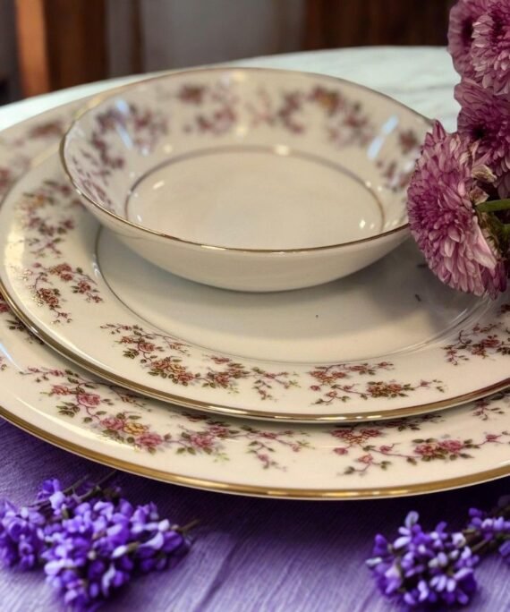 Dankotuwa Rose Garden 21 pcs Dinner Set