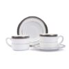 Dankotuwa Vienna Platinum 17pc tea set