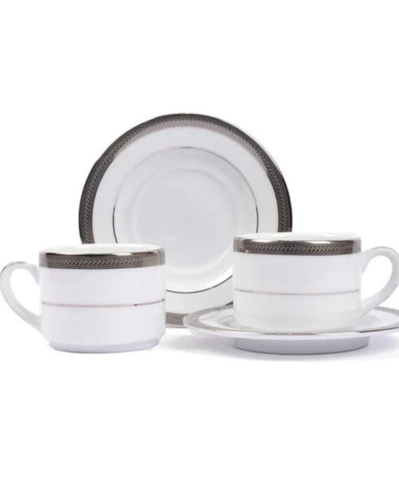 Dankotuwa Vienna Platinum 17pc tea set