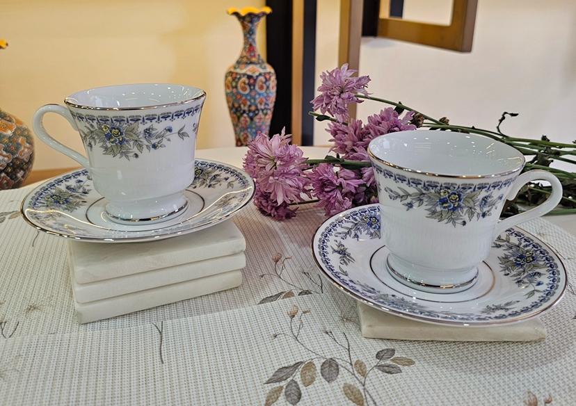 Dankotuwa Treasure blue 12 piece Tea Set