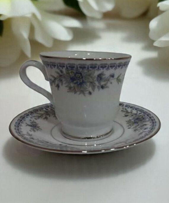 Dankotuwa Treasure Blue Tea Cup and Saucer