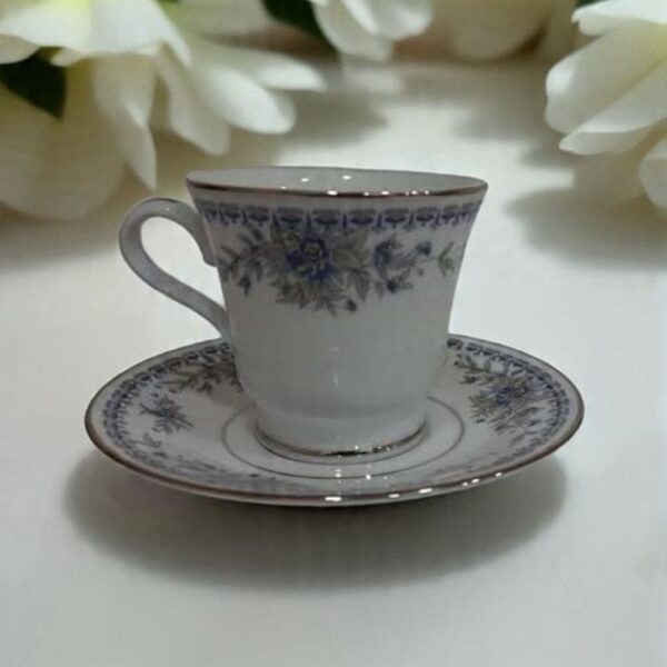 Dankotuwa Treasure Blue Tea Cup and Saucer