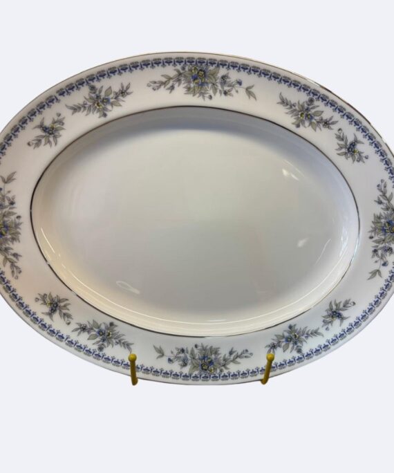 Dankotuwa Treasure Blue Oval Plate