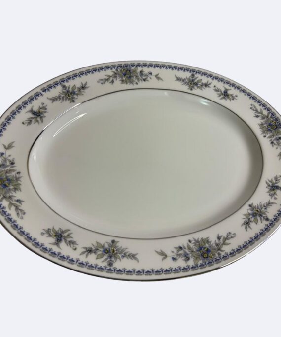 Dankotuwa Treasure Blue Oval Plate
