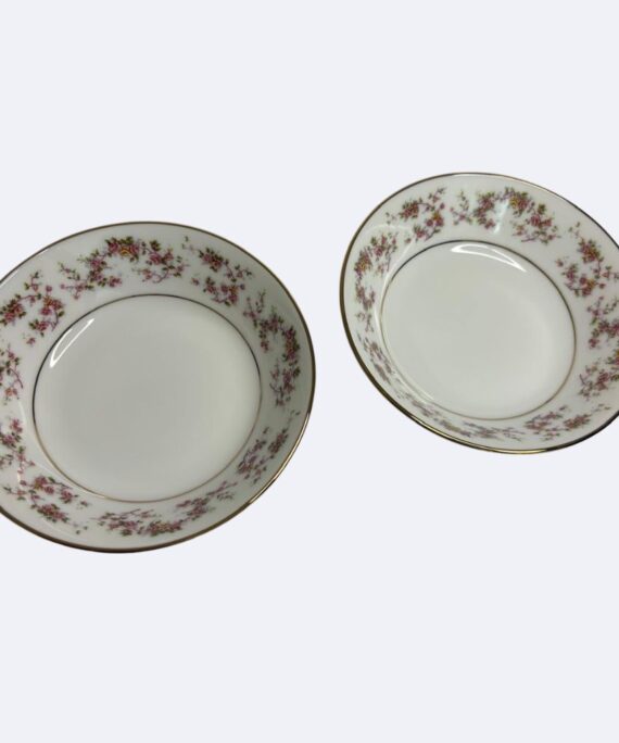 Dankotuwa Rose Garden Set of 2 Dessert Bowls
