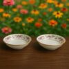 Dankotuwa Rose Garden Set of 2 Dessert Bowls