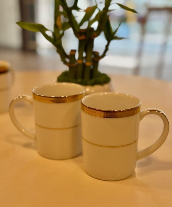 Dankotuwa Vienna Gold Mug Set of 2
