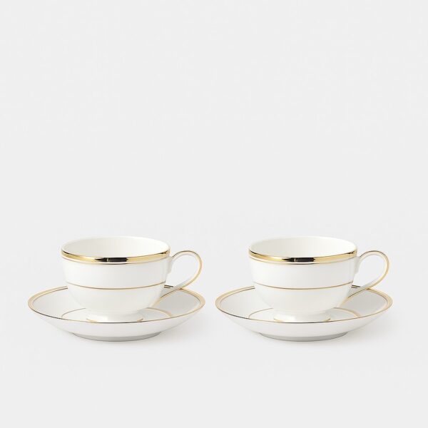 Infinity gold 12 piece tea set