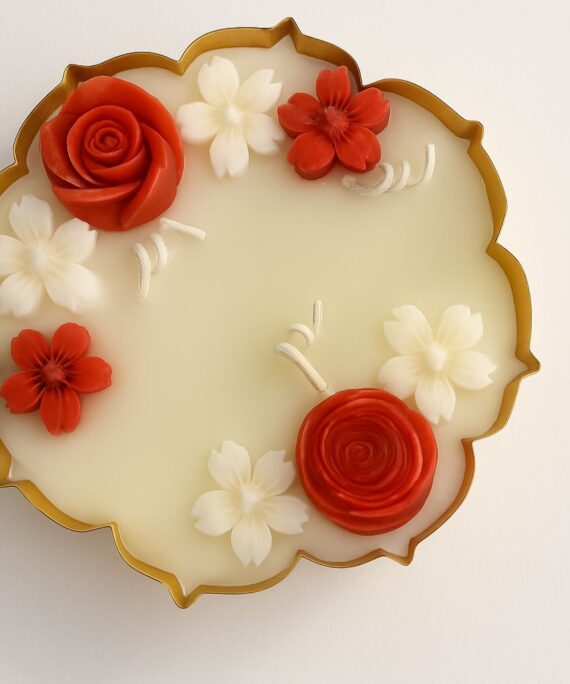 Red Urli Candle
