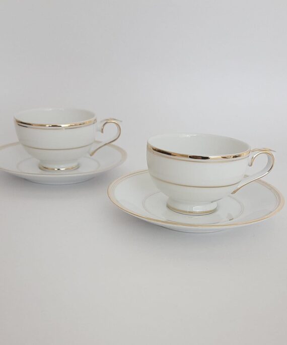 Infinity gold 12 piece tea set