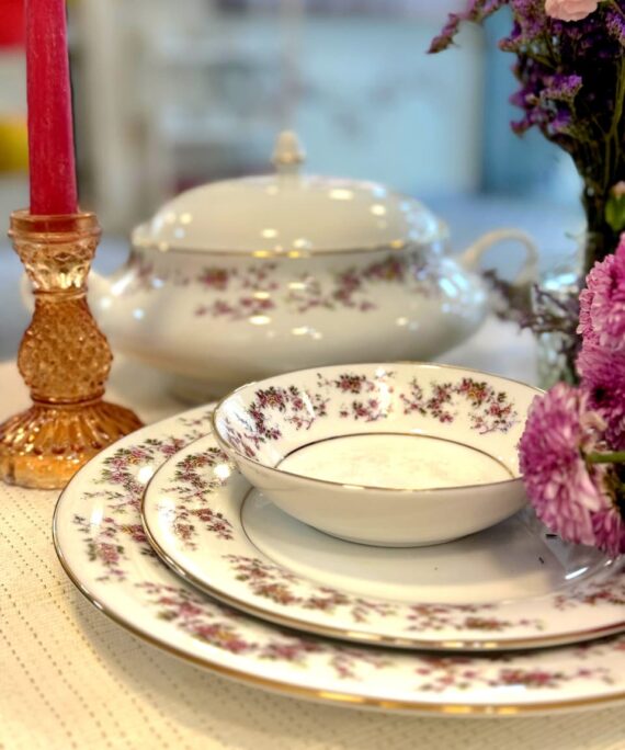 Dankotuwa Rose Garden 27 pcs Dinner Set