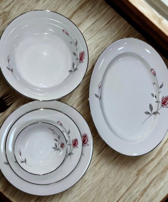 Dankotuwa Lasting Rose 21 Pcs Dinner Set