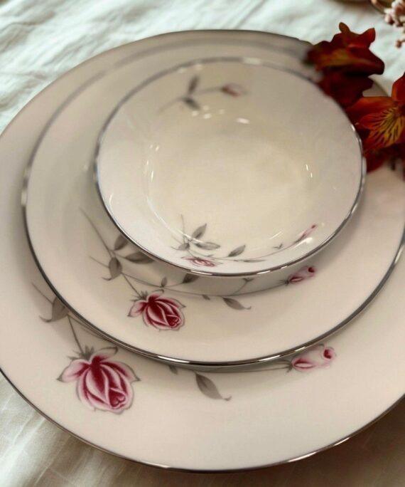 Dankotuwa Lasting Rose 21 Pcs Dinner Set