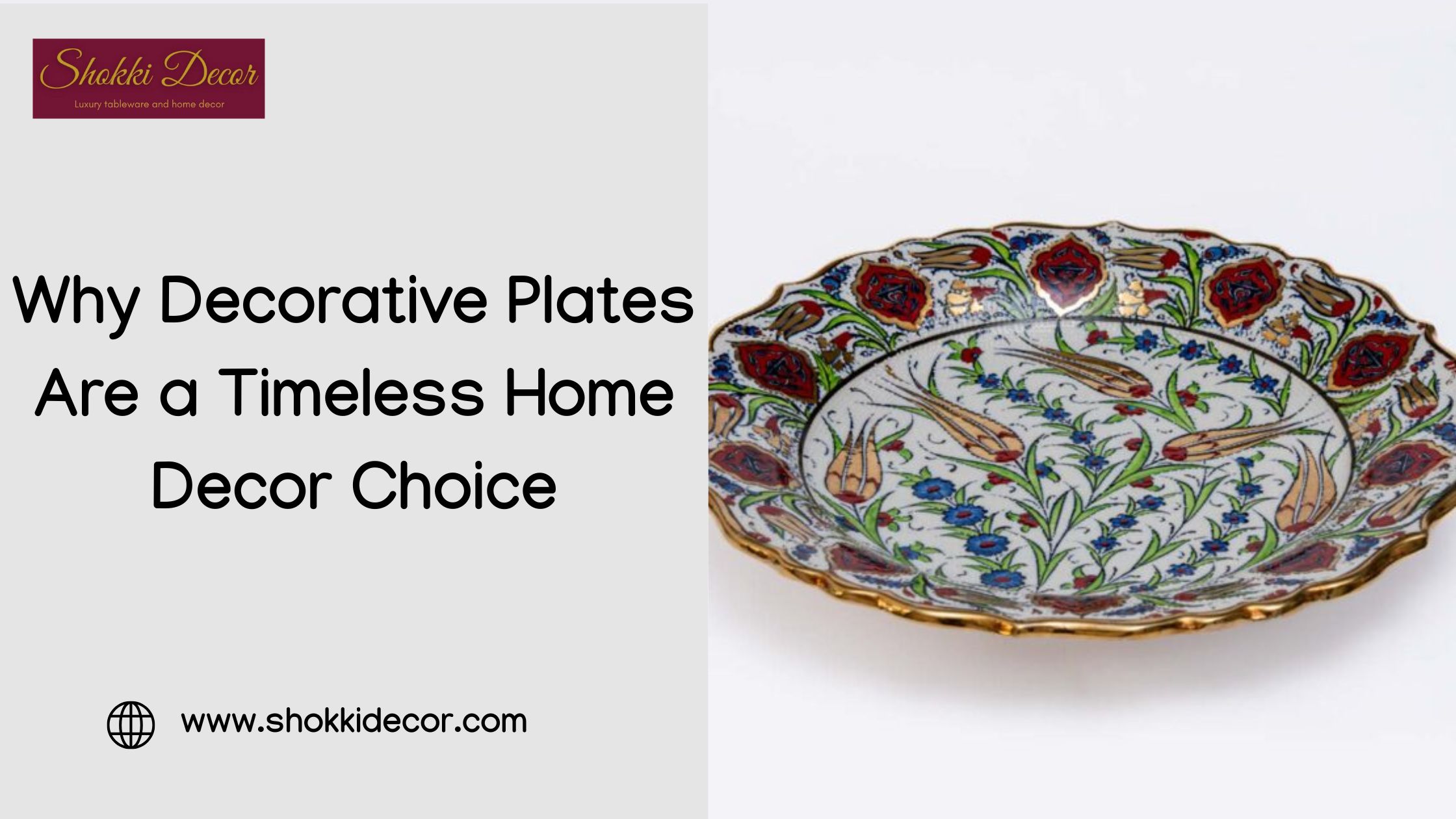 Why Decorative Plates Are a Timeless Home Decor Choice