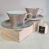 Narumi Crystal Platinum Cups
