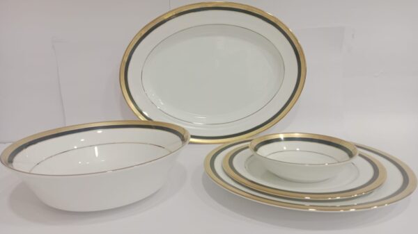 Dankotuwa Vienna Blue 21 Pcs Dinner Set - Image 5