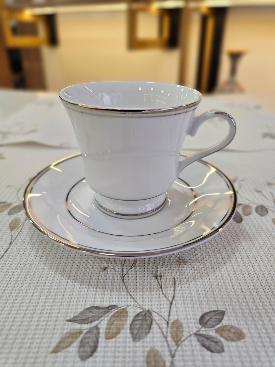 Dankotuwa Infinity Platinum 12-Piece Tea Set