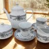 Dankotuwa Treasure Blue 17-Piece Tea Set