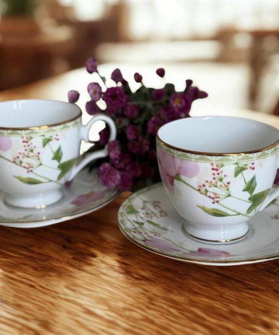 Noritake Poppy Place Tea Set – 12 Pieces