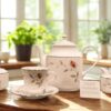 Dankotuwa Lasting Rose Tea Set – 17 Pieces