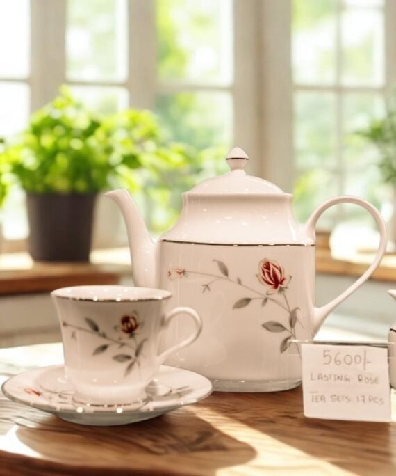 Dankotuwa Lasting Rose Tea Set – 17 Pieces