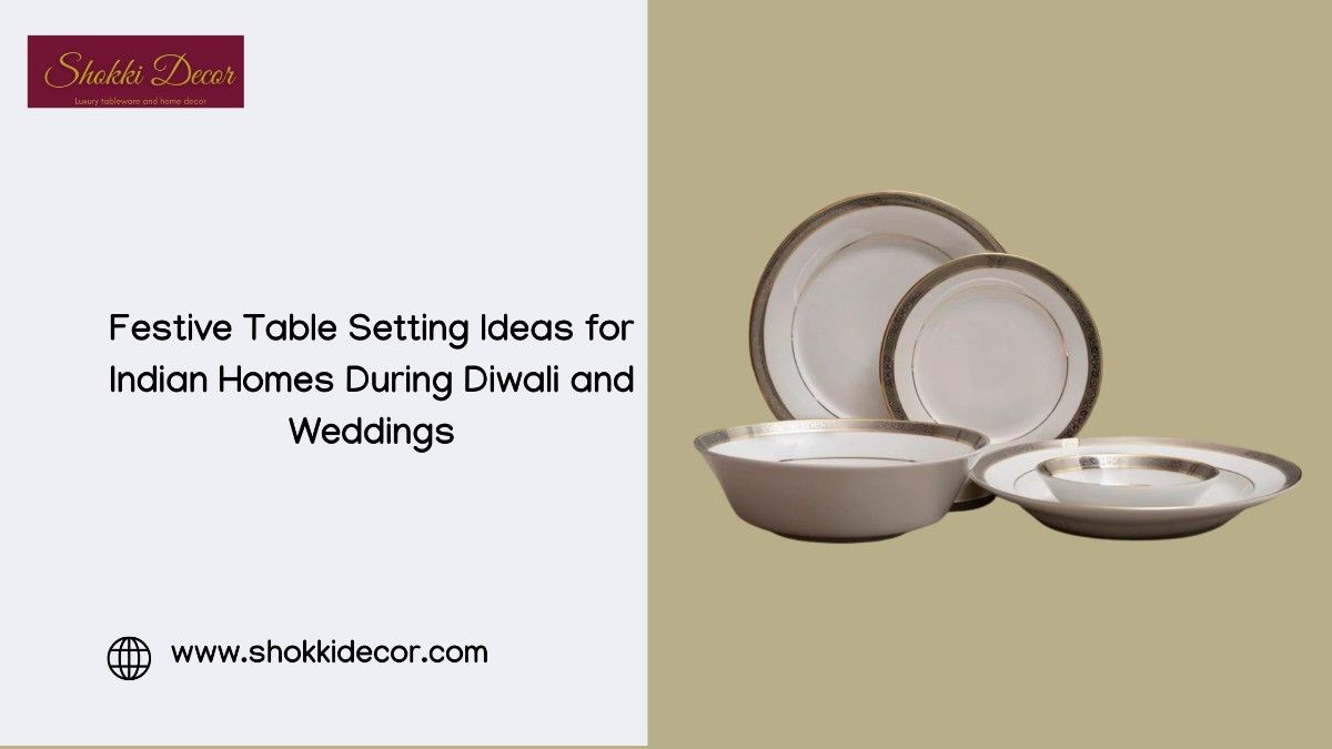 Festive Table Setting Ideas for Indian Homes During Diwali and Weddings