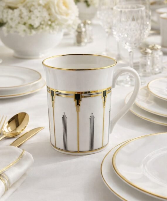 Noritake Empire Gold Mug | Premium Porcelain Mug