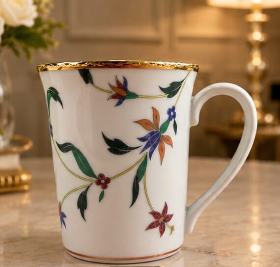 Noritake Bountiful Garden Mug | Premium Porcelain Mug