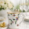 Noritake Bountiful Garden Mug | Premium Porcelain Mug