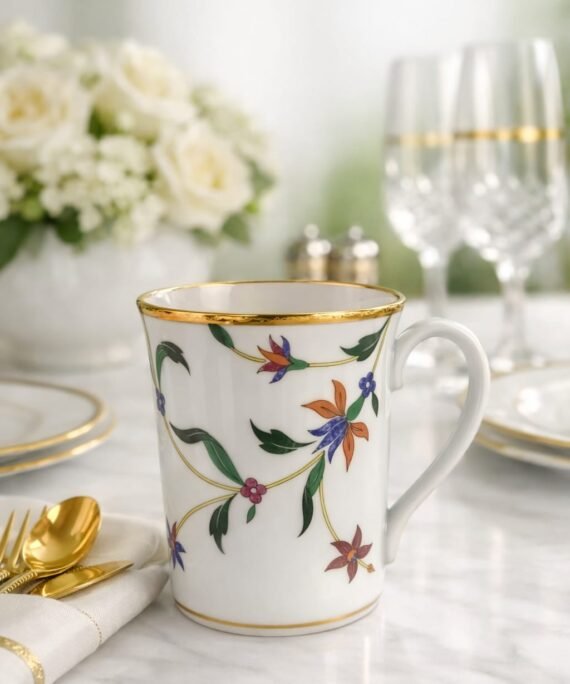 Noritake Bountiful Garden Mug | Premium Porcelain Mug