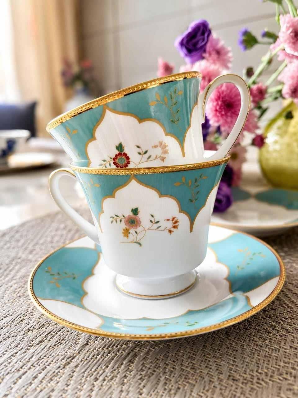 Noritake Lodi’s Morning Collection Tea Set – 12 Pieces