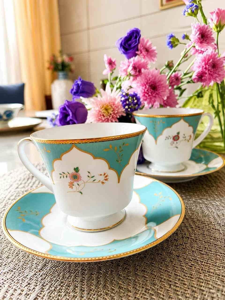 Noritake Lodi’s Morning Collection Tea Set – 12 Pieces