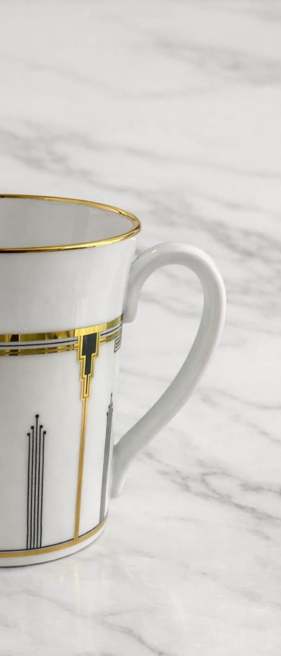 Noritake Empire Gold Mug | Premium Porcelain Mug