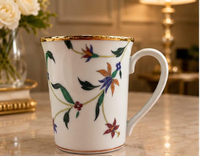 Noritake Bountiful Garden Mug | Premium Porcelain Mug