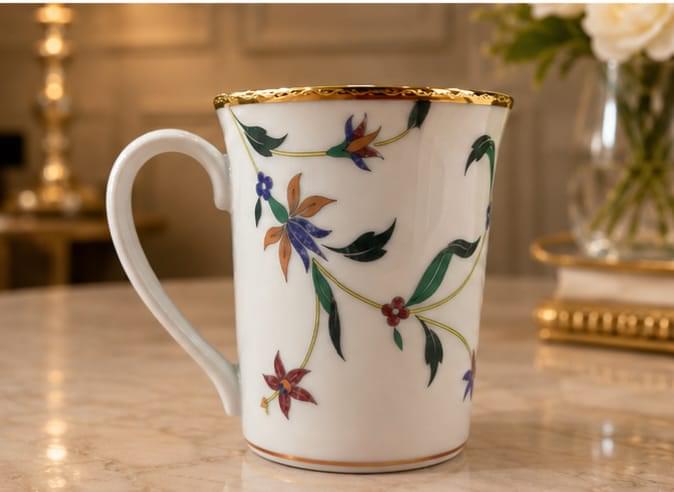 Noritake Bountiful Garden Mug | Premium Porcelain Mug