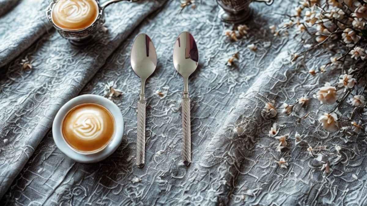 Wilmax Tea Spoon Set – 4 Pieces | Premium Stainless Steel Cutlery