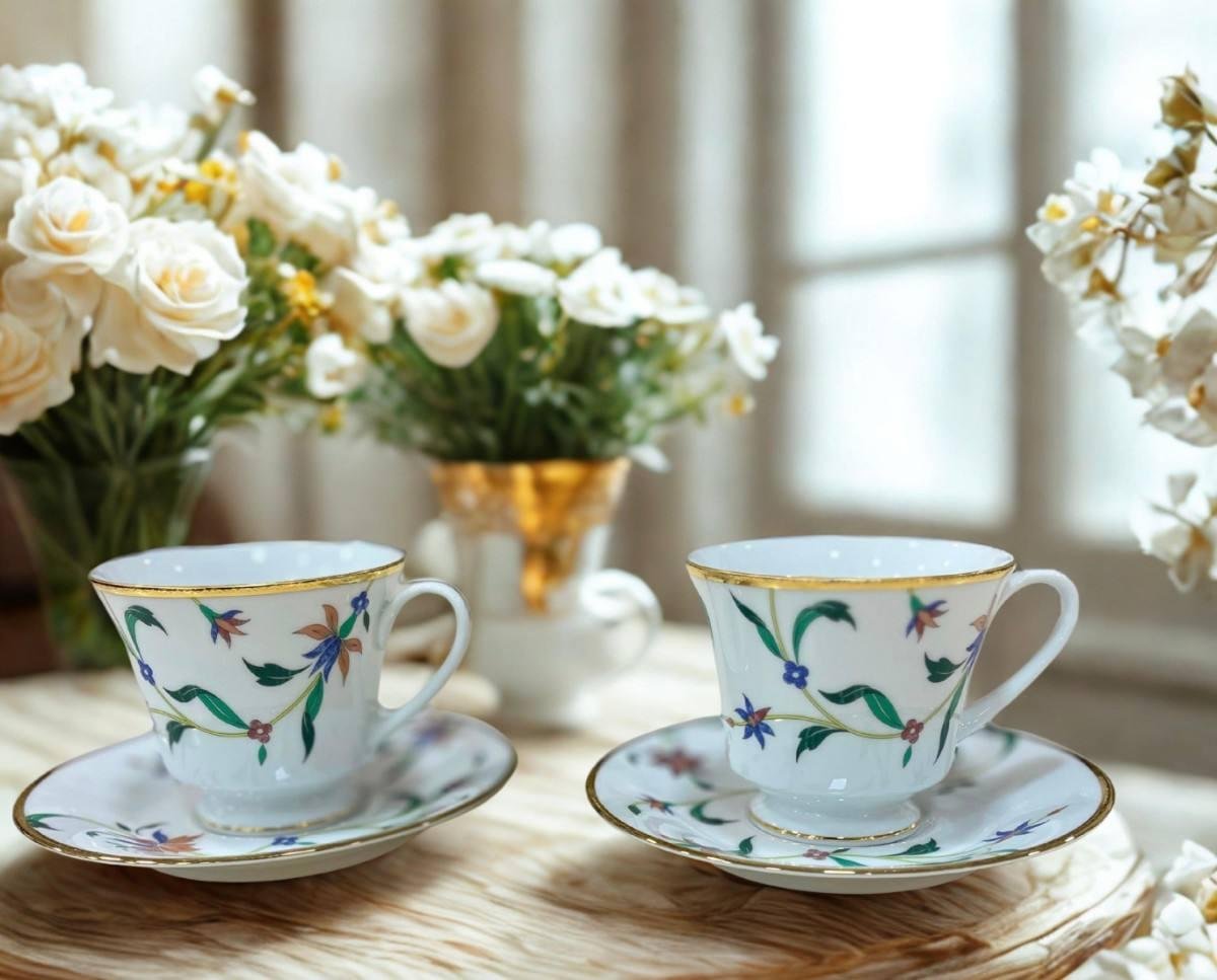 Noritake Bountiful Garden Tea Set – 12 Pieces